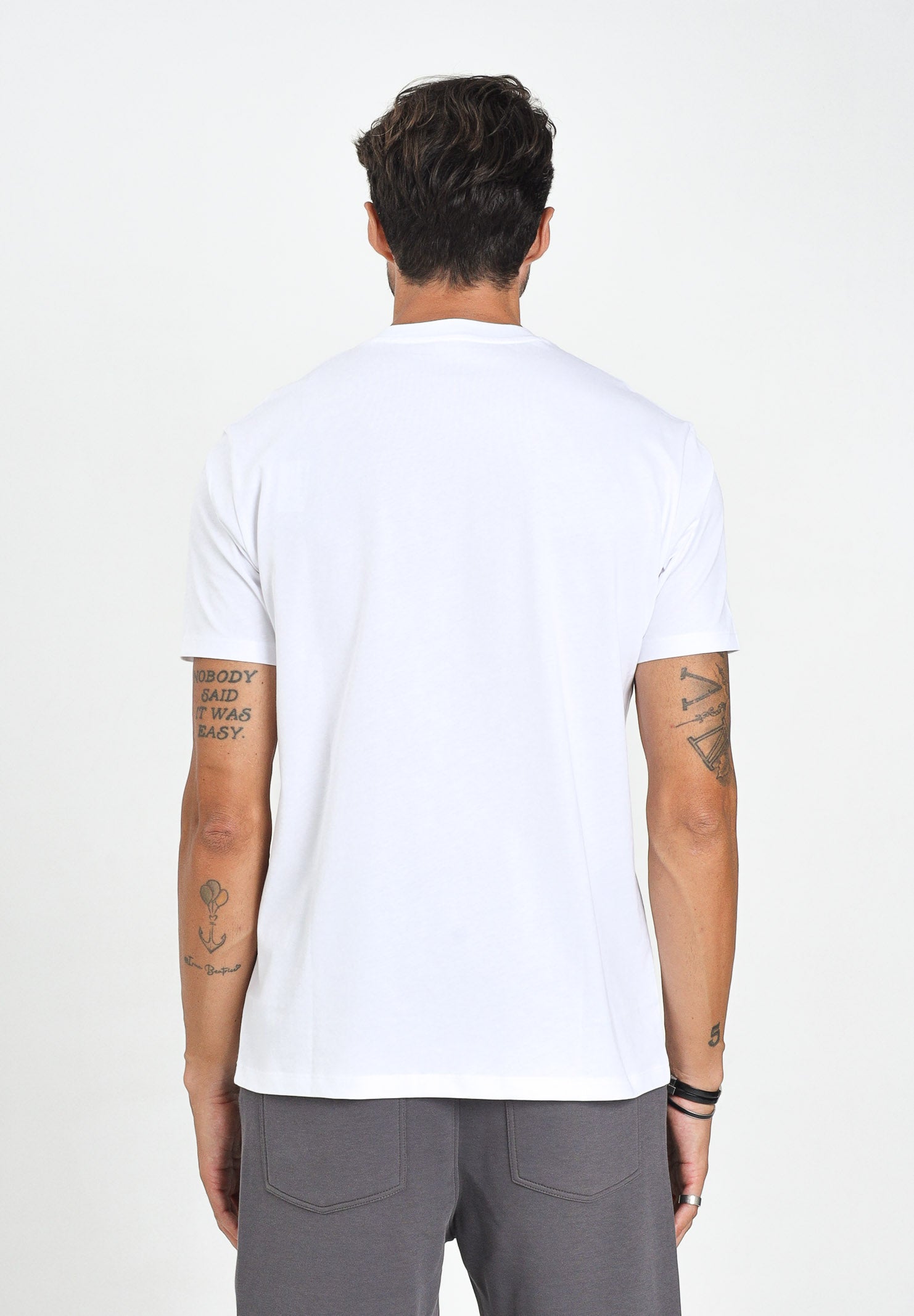ARMANI EXCHANGE T-shirt a manica corta bianca da uomo con stampa logo XM001281AF10361 U0002 ARMANI EXCHANGE 