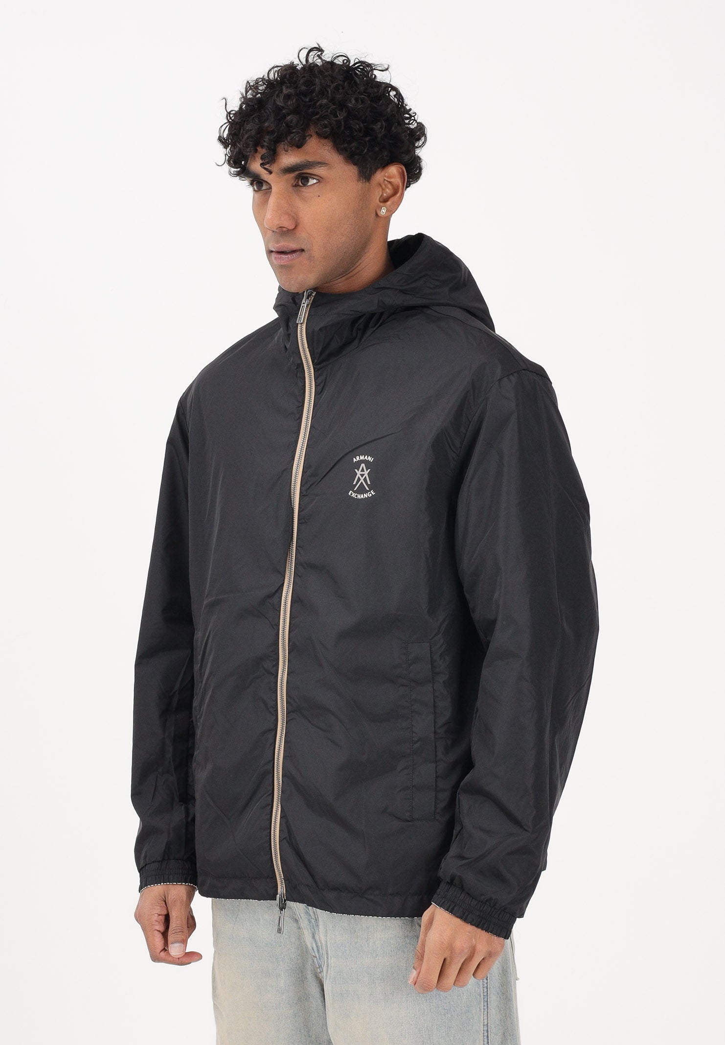 ARMANI EXCHANGE Giacca a vento reversibile multicolore da uomo XM001830AF18579 M0245 ARMANI EXCHANGE 