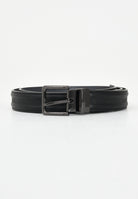 ARMANI EXCHANGE Cintura reversibile nera e grigia da uomo XM001932AF19019 MC225 ARMANI EXCHANGE 
