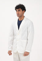 ARMANI EXCHANGE Giacca in lino bianco da uomo XM002073AF11882 U0009 ARMANI EXCHANGE 