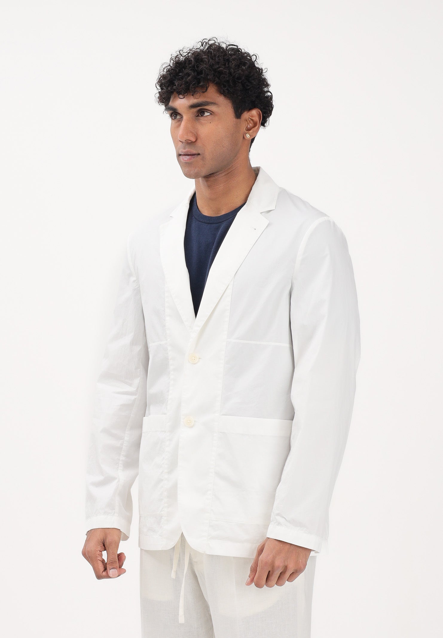 ARMANI EXCHANGE Giacca in lino bianco da uomo XM002073AF11882 U0009 ARMANI EXCHANGE 