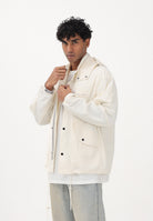 ARMANI EXCHANGE Giacca a vento panna da uomo con logo XM002137AF22504 U1074 ARMANI EXCHANGE 