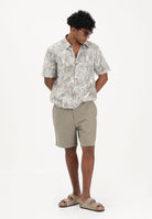 ARMANI EXCHANGE Shorts in lino verde da uomo XM002294AF22842 U6229 ARMANI EXCHANGE 