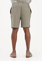 ARMANI EXCHANGE Shorts in lino verde da uomo XM002294AF22842 U6229 ARMANI EXCHANGE 