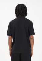 ARMANI EXCHANGE Polo a manica corta nera da uomo con logo all-over XM002346AF10337 UC001 ARMANI EXCHANGE 