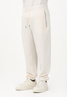 ARMANI EXCHANGE Pantalone sportivo panna da uomo con logo XM002353AF21869 U1074 ARMANI EXCHANGE 