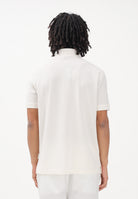 ARMANI EXCHANGE Polo a manica corta panna da uomo con patch logo XM002390AF13026 U1074 ARMANI EXCHANGE 