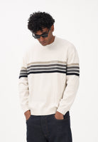 ARMANI EXCHANGE Maglioncino girocollo panna da uomo con bande a contrasto XM002424AF11960 M1302 ARMANI EXCHANGE 