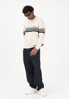 ARMANI EXCHANGE Maglioncino girocollo panna da uomo con bande a contrasto XM002424AF11960 M1302 ARMANI EXCHANGE 