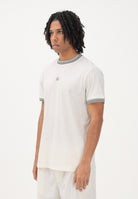 ARMANI EXCHANGE T-shirt a manica corta panna da uomo con logo XM002451AF10356 U1074 ARMANI EXCHANGE 