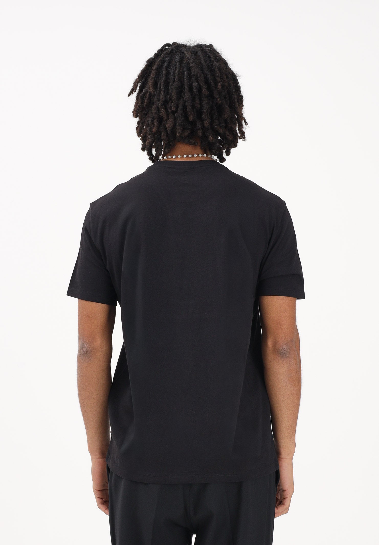 ARMANI EXCHANGE T-shirt a manica corta nera da uomo con logo XM002467AF10356 UC001 ARMANI EXCHANGE 