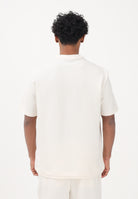ARMANI EXCHANGE T-shirt a manica corta panna da uomo con logo XM002470AF21869 U1074 ARMANI EXCHANGE 