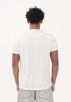 ARMANI EXCHANGE T-shirt a manica corta panna da uomo con stampa XM002472AF10356 U1074 ARMANI EXCHANGE 
