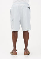 ARMANI EXCHANGE Shorts cargo bianco e celeste da uomo con righe sottili XM002810AF22638 FB380 ARMANI EXCHANGE 