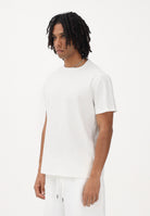 ARMANI EXCHANGE T-shirt a manica corta bianca da uomo con texture tono su tono XM002821AF10337 U0009 ARMANI EXCHANGE 