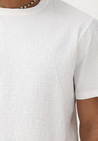 ARMANI EXCHANGE T-shirt a manica corta bianca da uomo con texture tono su tono XM002821AF10337 U0009 ARMANI EXCHANGE 