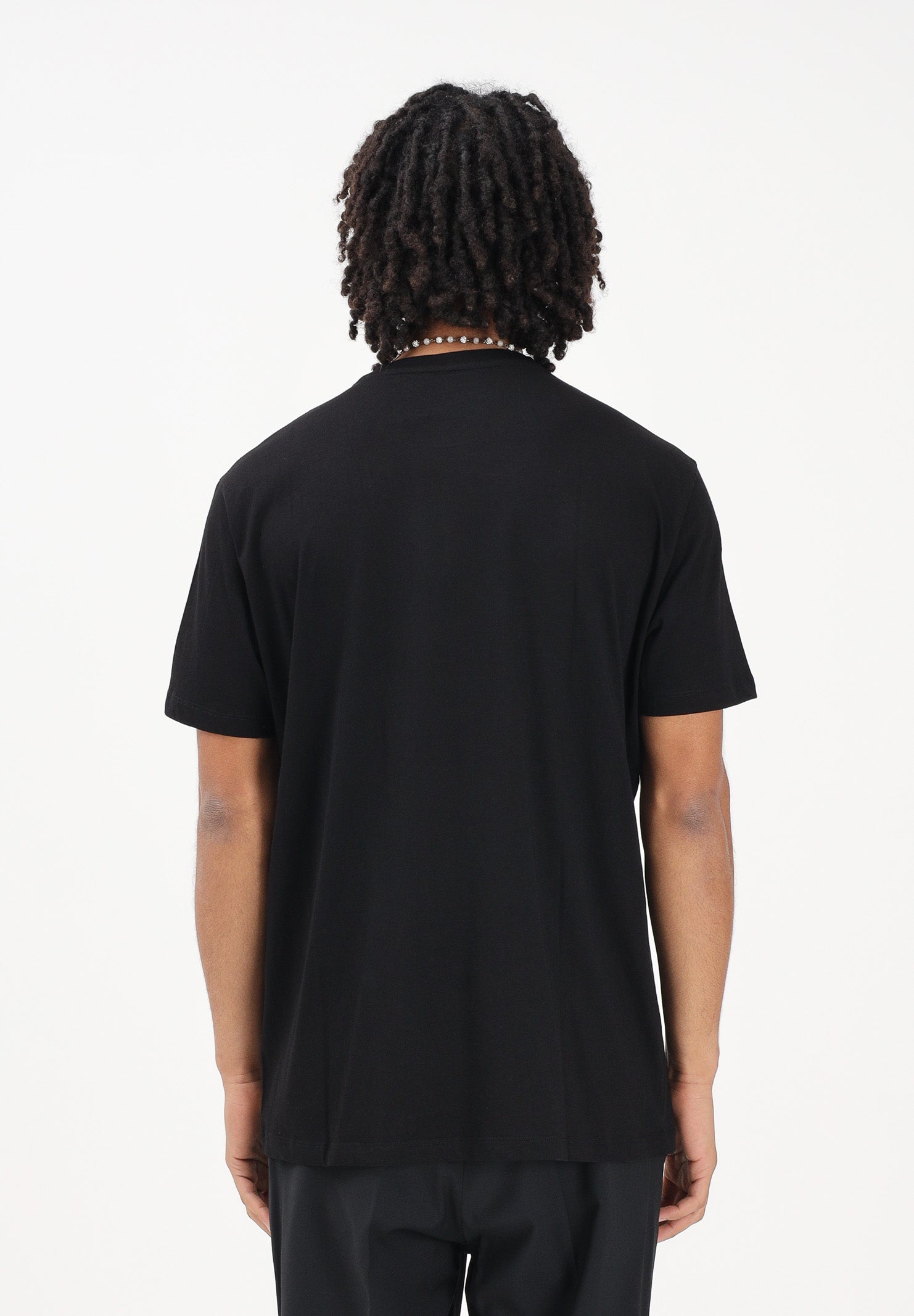 ARMANI EXCHANGE T-shirt a manica corta nera da uomo con logo XM002827AF12308 UC001 ARMANI EXCHANGE 