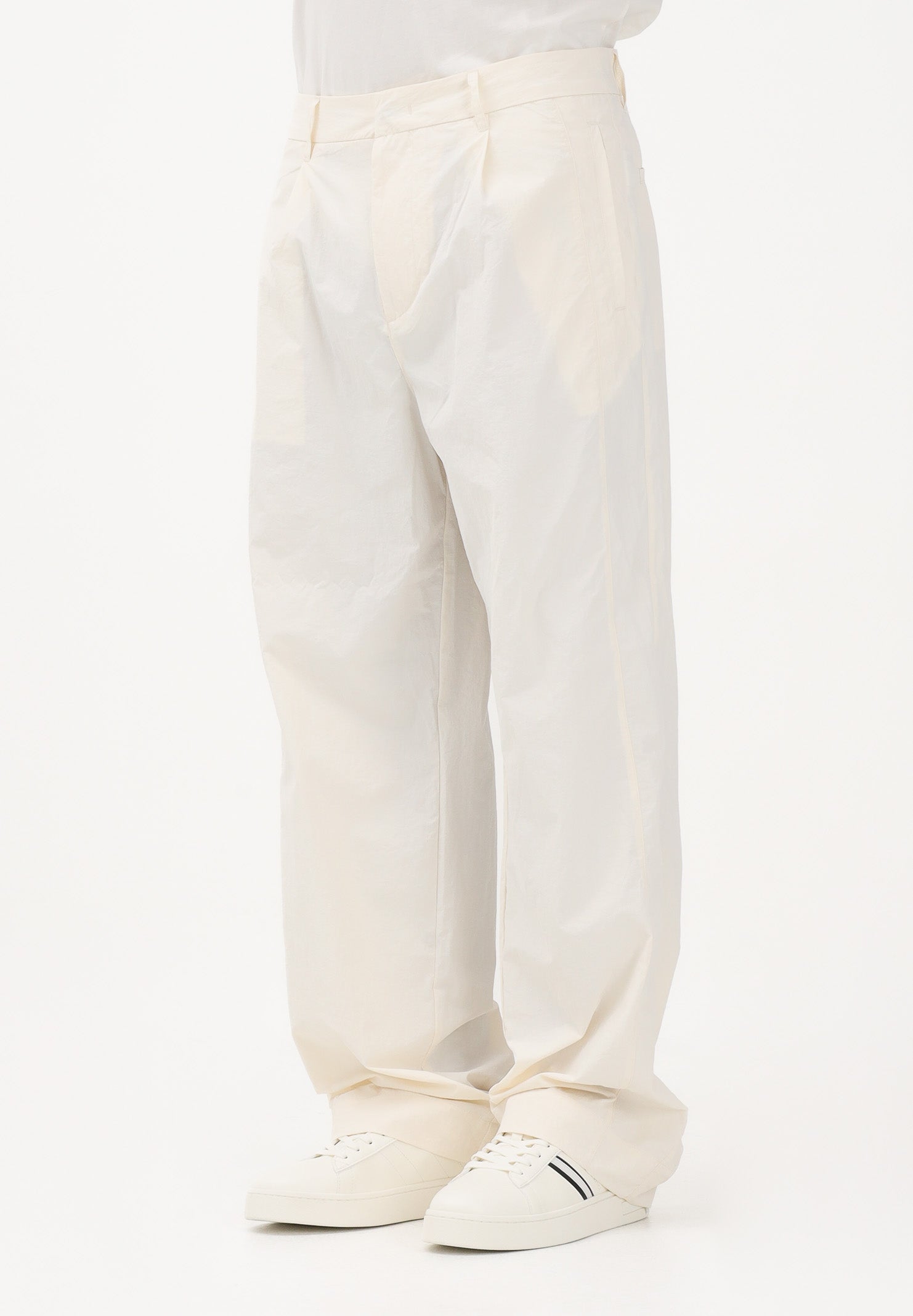 ARMANI EXCHANGE Pantalone panna da uomo in tessuto tecnico XM002880AF22504 U1074 ARMANI EXCHANGE 