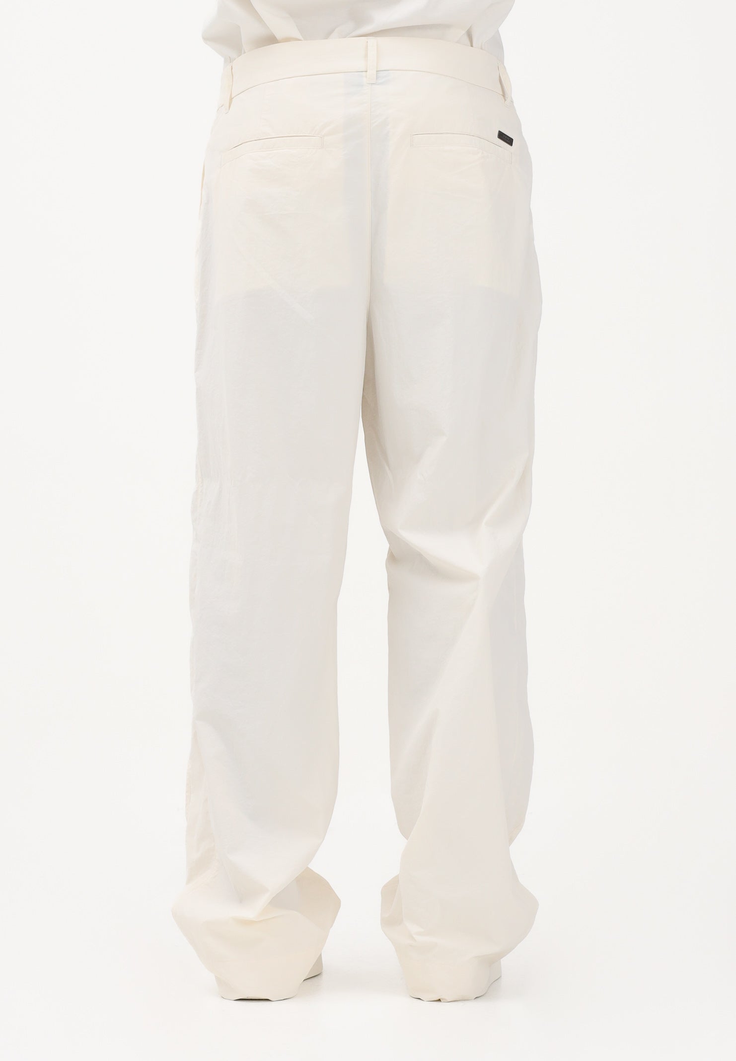 ARMANI EXCHANGE Pantalone panna da uomo in tessuto tecnico XM002880AF22504 U1074 ARMANI EXCHANGE 
