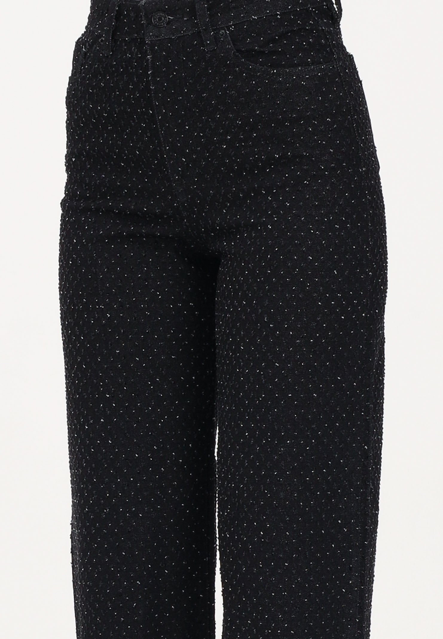 ARMANI EXCHANGE Jeans in denim nero da donna con micro strass XW000100AF18855 MC329 ARMANI EXCHANGE 