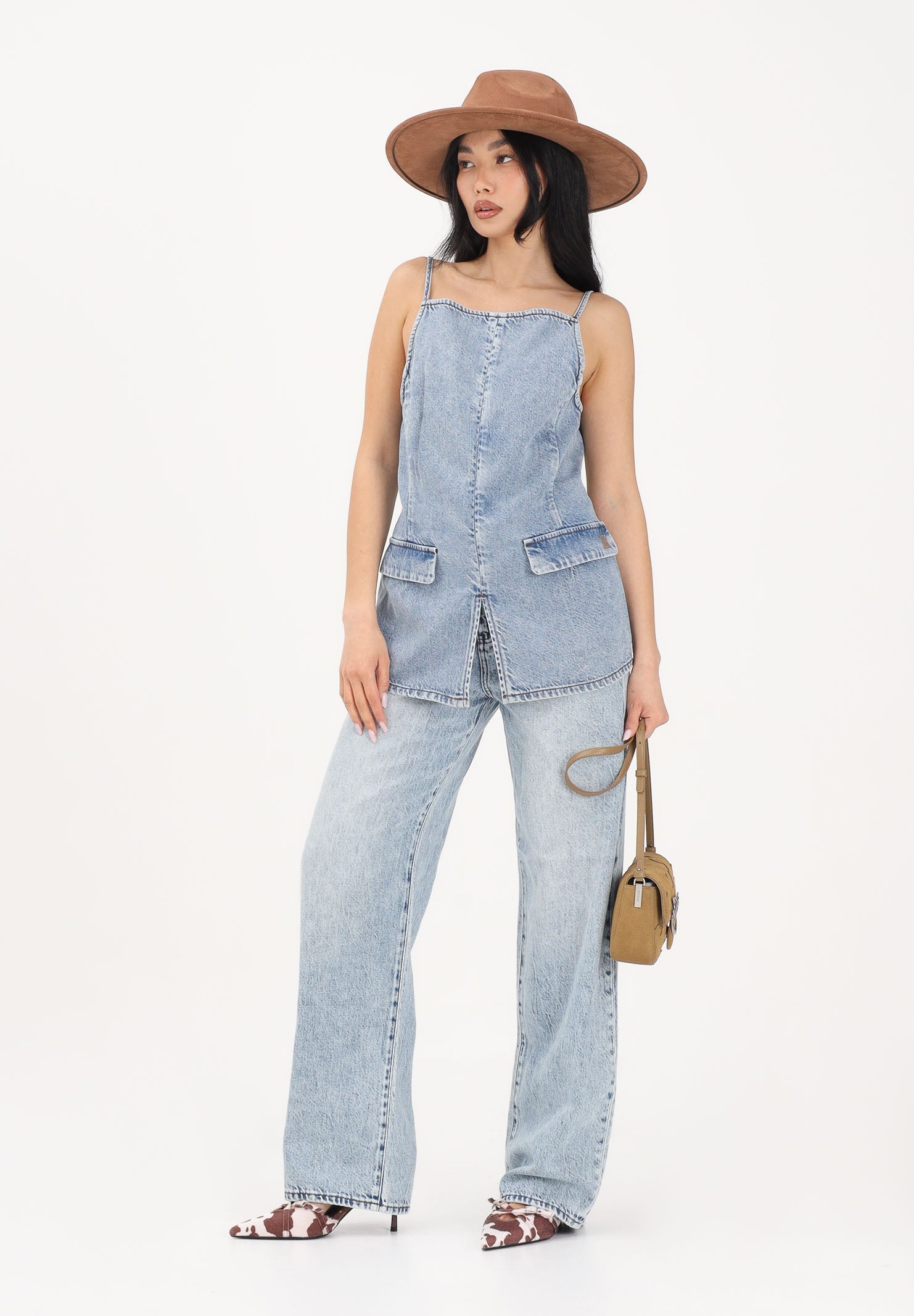 ARMANI EXCHANGE Jeans in denim chiaro da donna XW000100AF21338 MB001 ARMANI EXCHANGE 