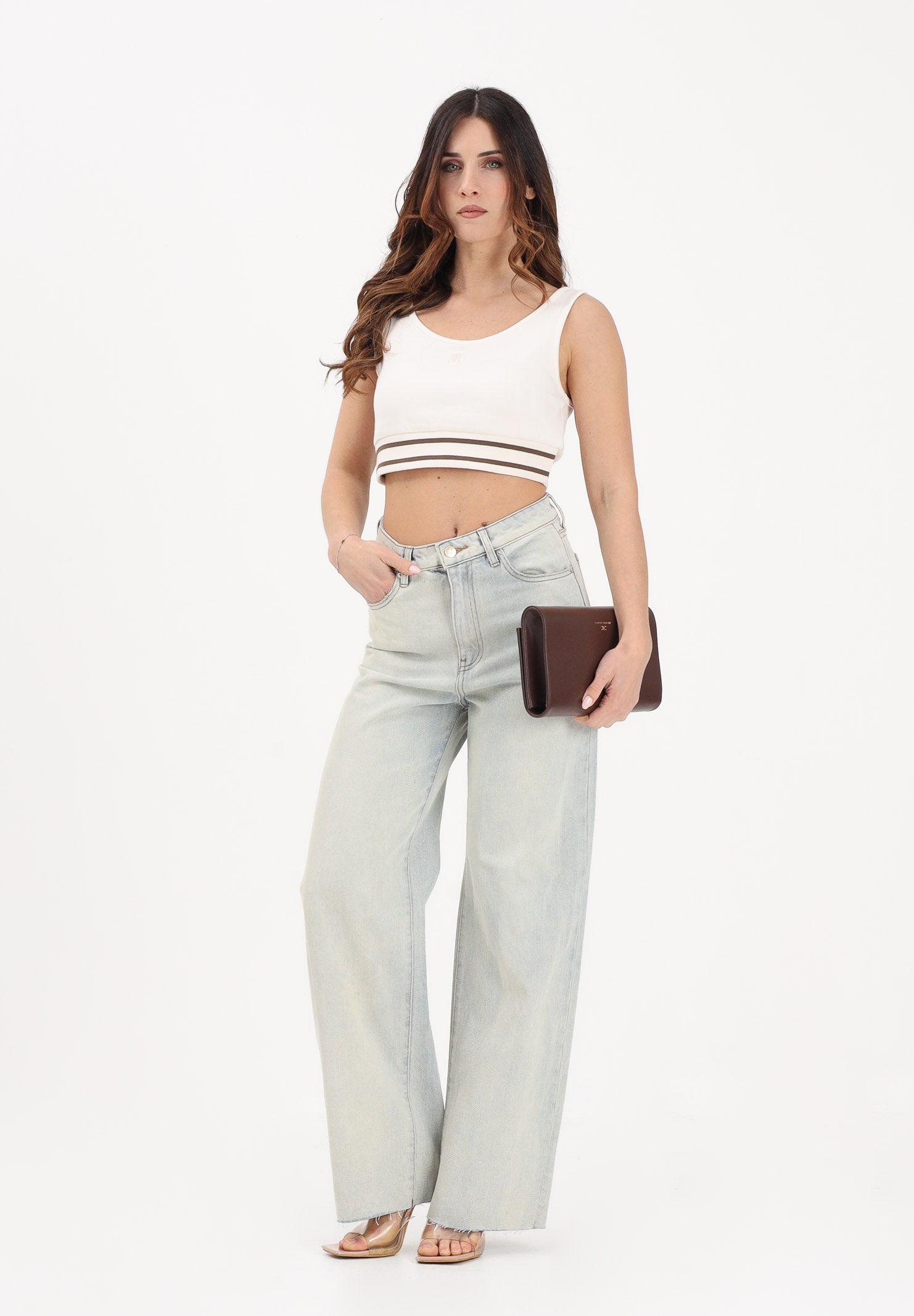 ARMANI EXCHANGE Jeans in denim chiaro da donna XW000100AF21351 MB484 ARMANI EXCHANGE 