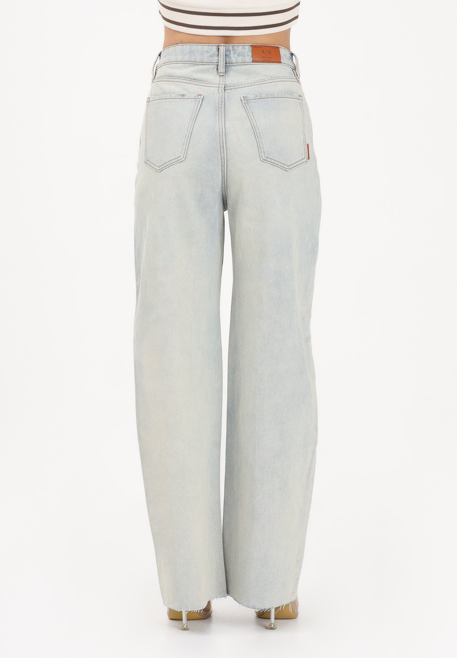 ARMANI EXCHANGE Jeans in denim chiaro da donna XW000100AF21351 MB484 ARMANI EXCHANGE 