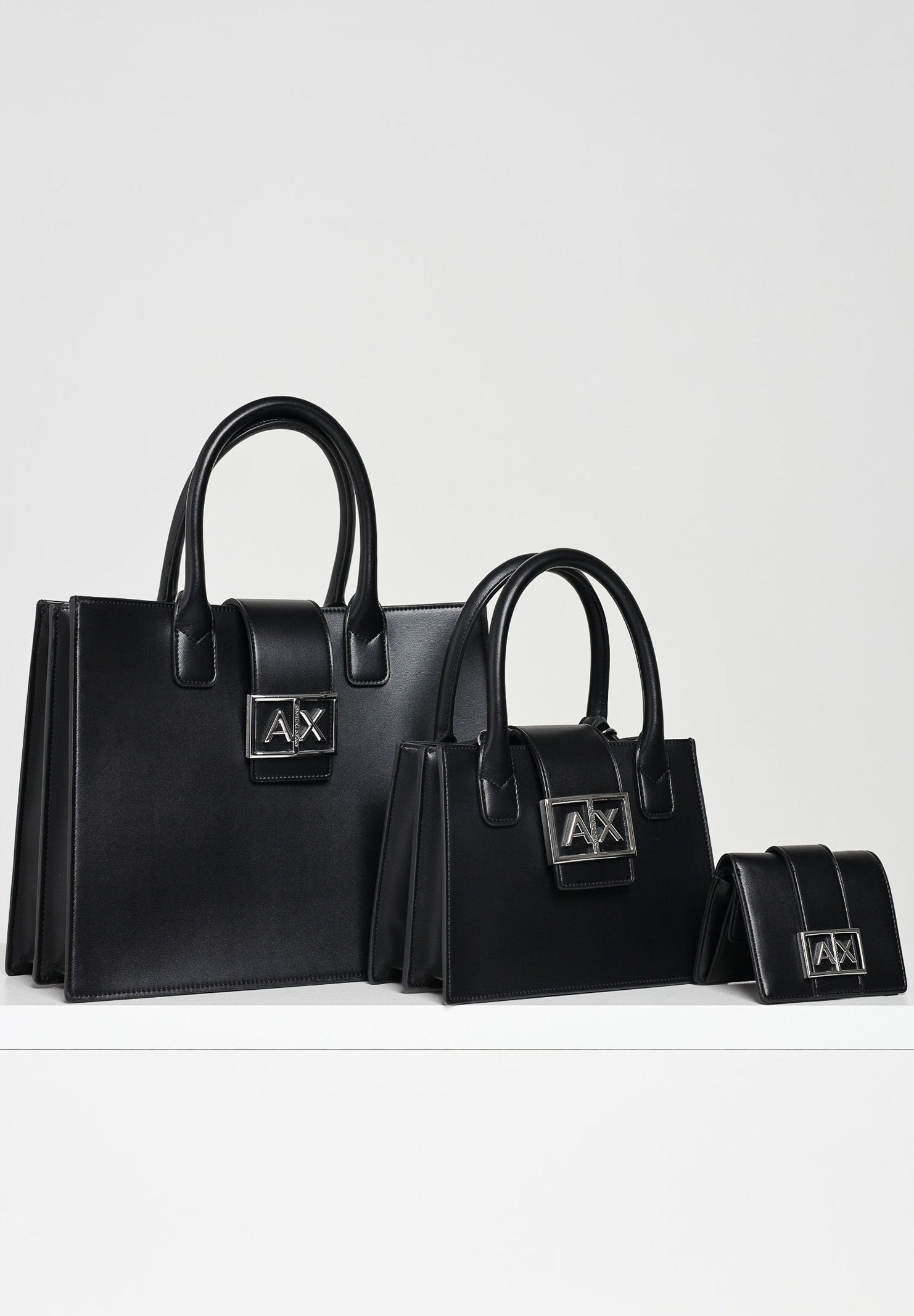 ARMANI EXCHANGE Shopper nera da donna XW000305AF12039 UC001 ARMANI EXCHANGE 