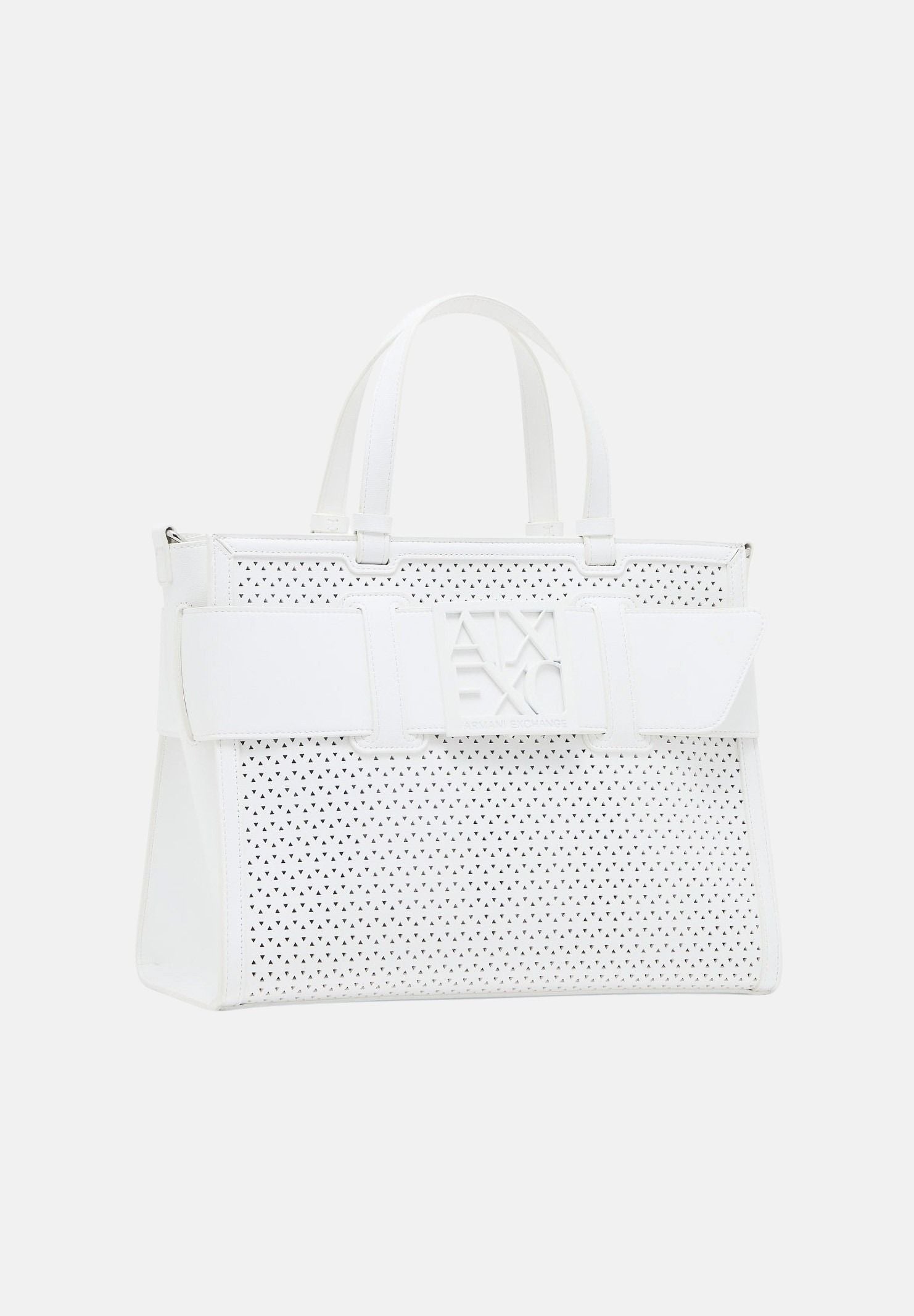 ARMANI EXCHANGE Shopper bianca da donna con logo XW000920AF22626 U0011 ARMANI EXCHANGE 
