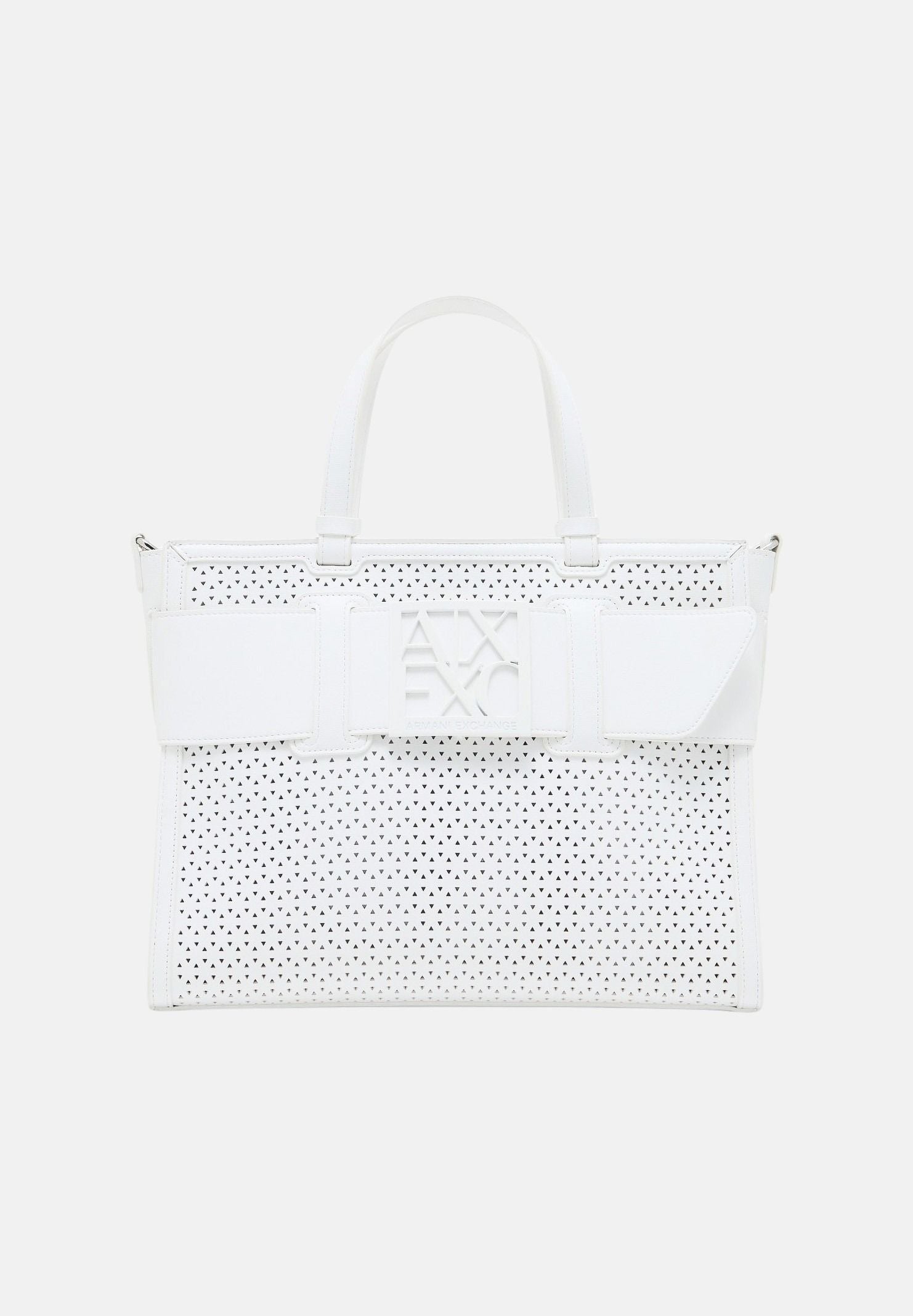 ARMANI EXCHANGE Shopper bianca da donna con logo XW000920AF22626 U0011 ARMANI EXCHANGE 