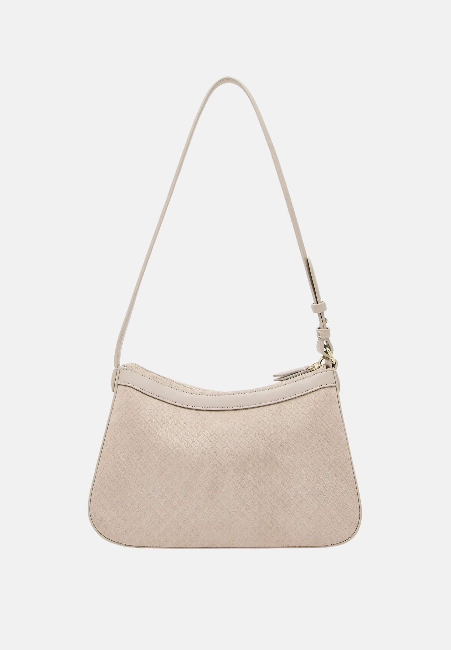 ARMANI EXCHANGE Borsa a spalla beige da donna con taschino XW001213AF22645 U6223 ARMANI EXCHANGE 
