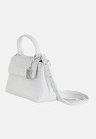 ARMANI EXCHANGE Borsa a mano bianca da donna con logo all-over XW001223AF15774 U0011 ARMANI EXCHANGE 