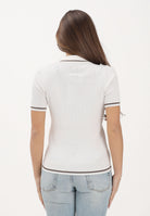 ARMANI EXCHANGE Polo a manica corta panna da donna XW001897AF10352 U1003 ARMANI EXCHANGE 