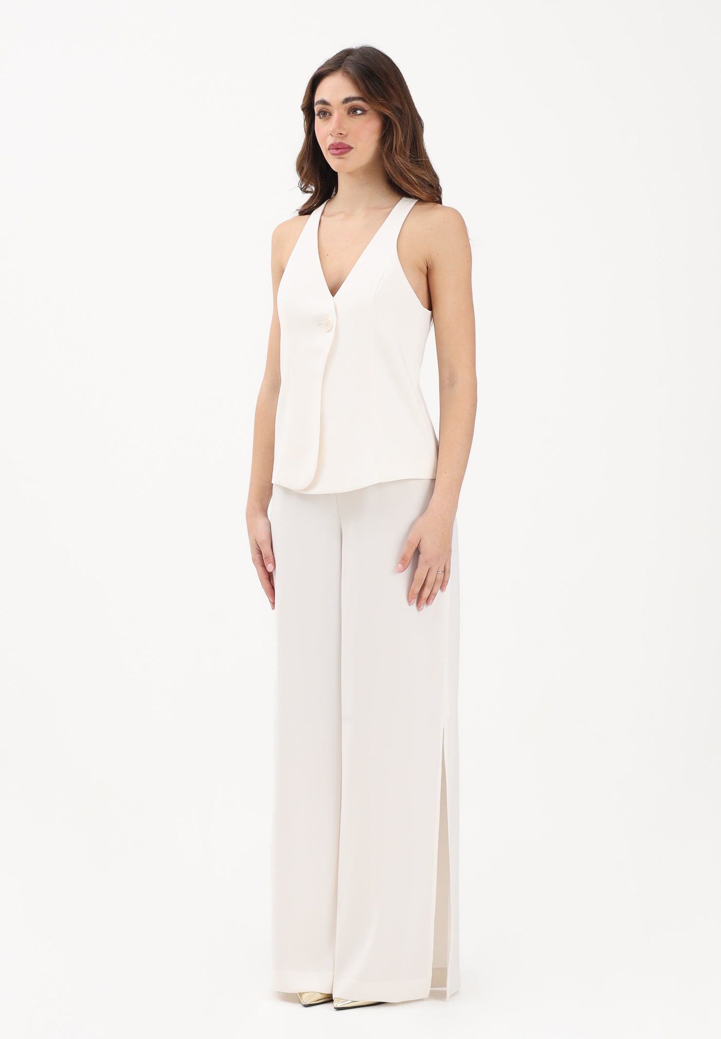 ARMANI EXCHANGE Tuta elegante avorio da donna XW001941AF21529 U1003 ARMANI EXCHANGE 
