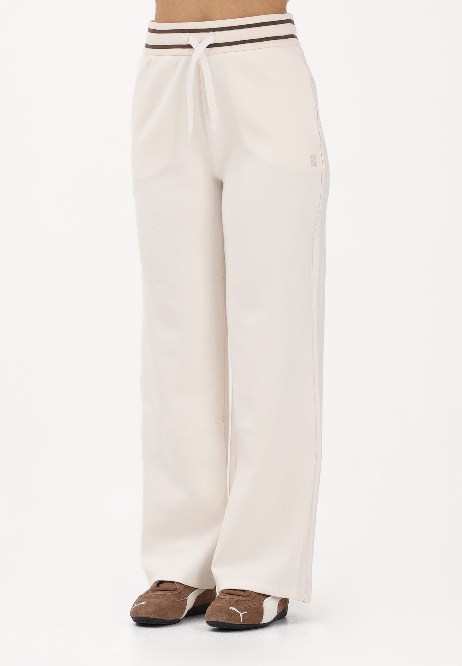 ARMANI EXCHANGE Pantalone sportivo panna da donna XW002073AF10804 U1003 ARMANI EXCHANGE 
