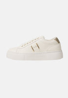 ARMANI EXCHANGE Sneakers panna e oro da donna con logo XW002224AF21429 MZ128 ARMANI EXCHANGE 