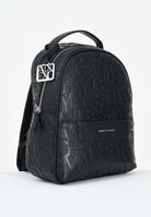 ARMANI EXCHANGE Zaino nero da donna con logo all-over XW002234AF15774 UC001 ARMANI EXCHANGE 