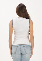 ARMANI EXCHANGE Canotta in maglia bianca da donna XW002243AF10352 U1003 ARMANI EXCHANGE 