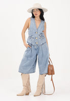 ARMANI EXCHANGE Bermuda in denim chiaro da donna XW002266AF21338 MB001 ARMANI EXCHANGE 
