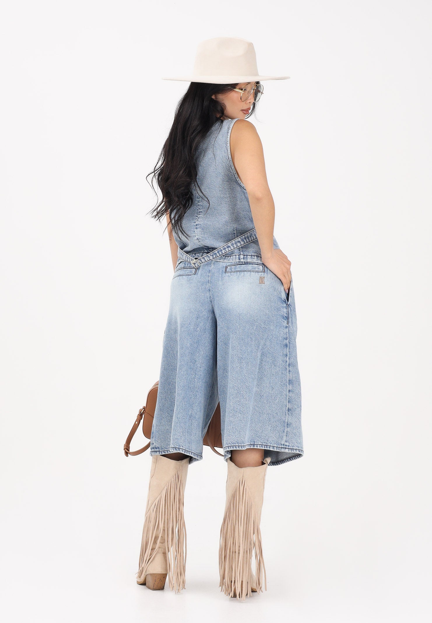 ARMANI EXCHANGE Bermuda in denim chiaro da donna XW002266AF21338 MB001 ARMANI EXCHANGE 