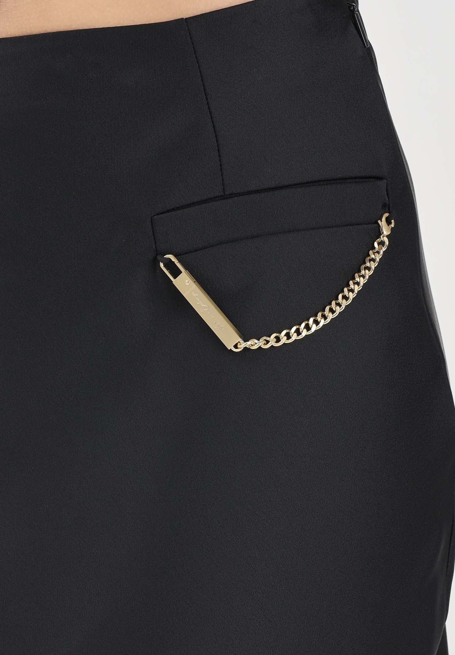 ARMANI EXCHANGE Gonna lunga nera da donna XW002279AF21553 UC001 ARMANI EXCHANGE 