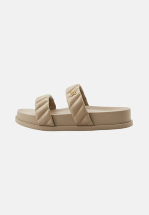 ARMANI EXCHANGE Ciabatte beige da donna con logo XW002574AF22799 U6223 ARMANI EXCHANGE 