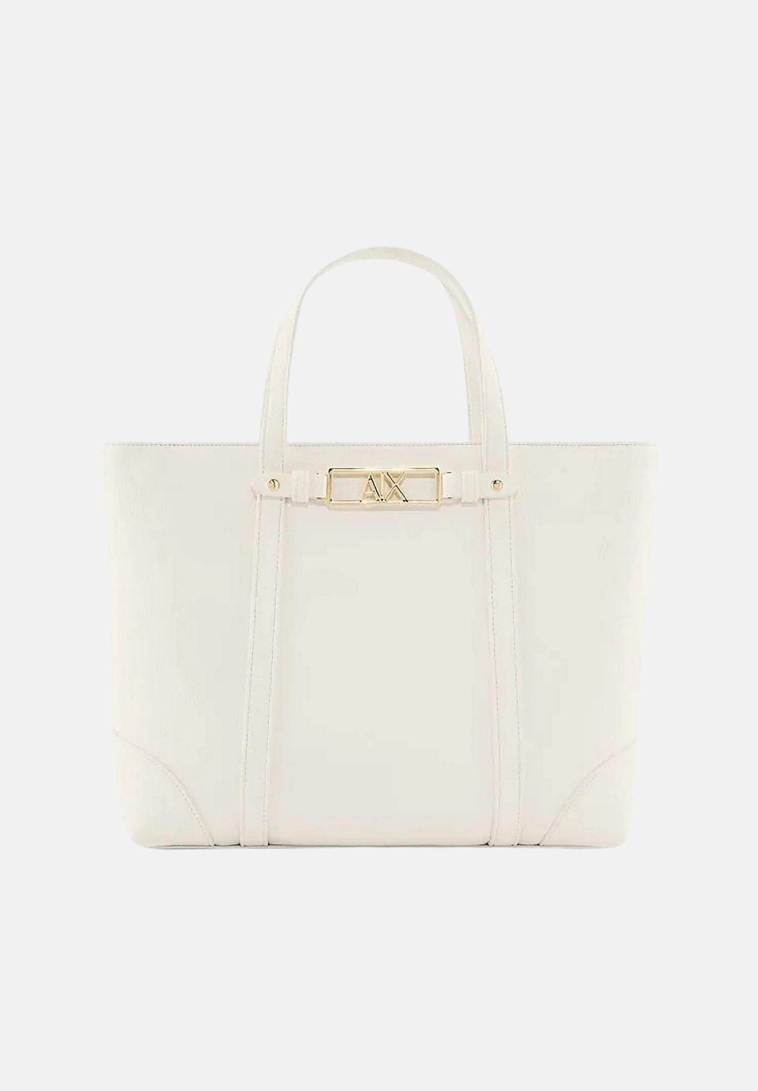 ARMANI EXCHANGE Shopper panna da donna con logo XW002609AF15632 U0011 ARMANI EXCHANGE 