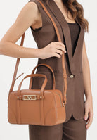 ARMANI EXCHANGE Borsa a mano cuoio da donna con fibbia logo XW002610AF15632 U6119 ARMANI EXCHANGE 