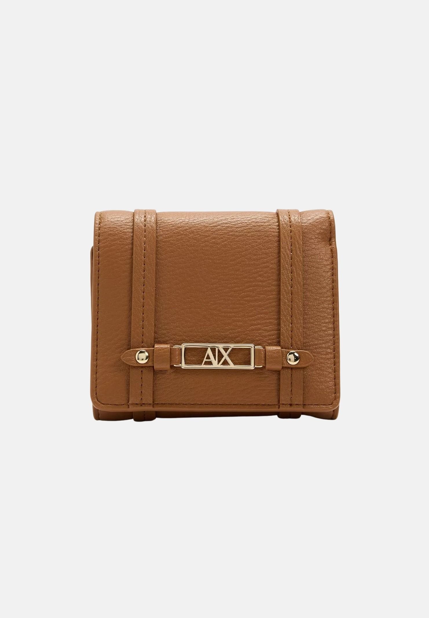 ARMANI EXCHANGE Portafogli cuoio da donna XW002613AF15632 U6119 ARMANI EXCHANGE 