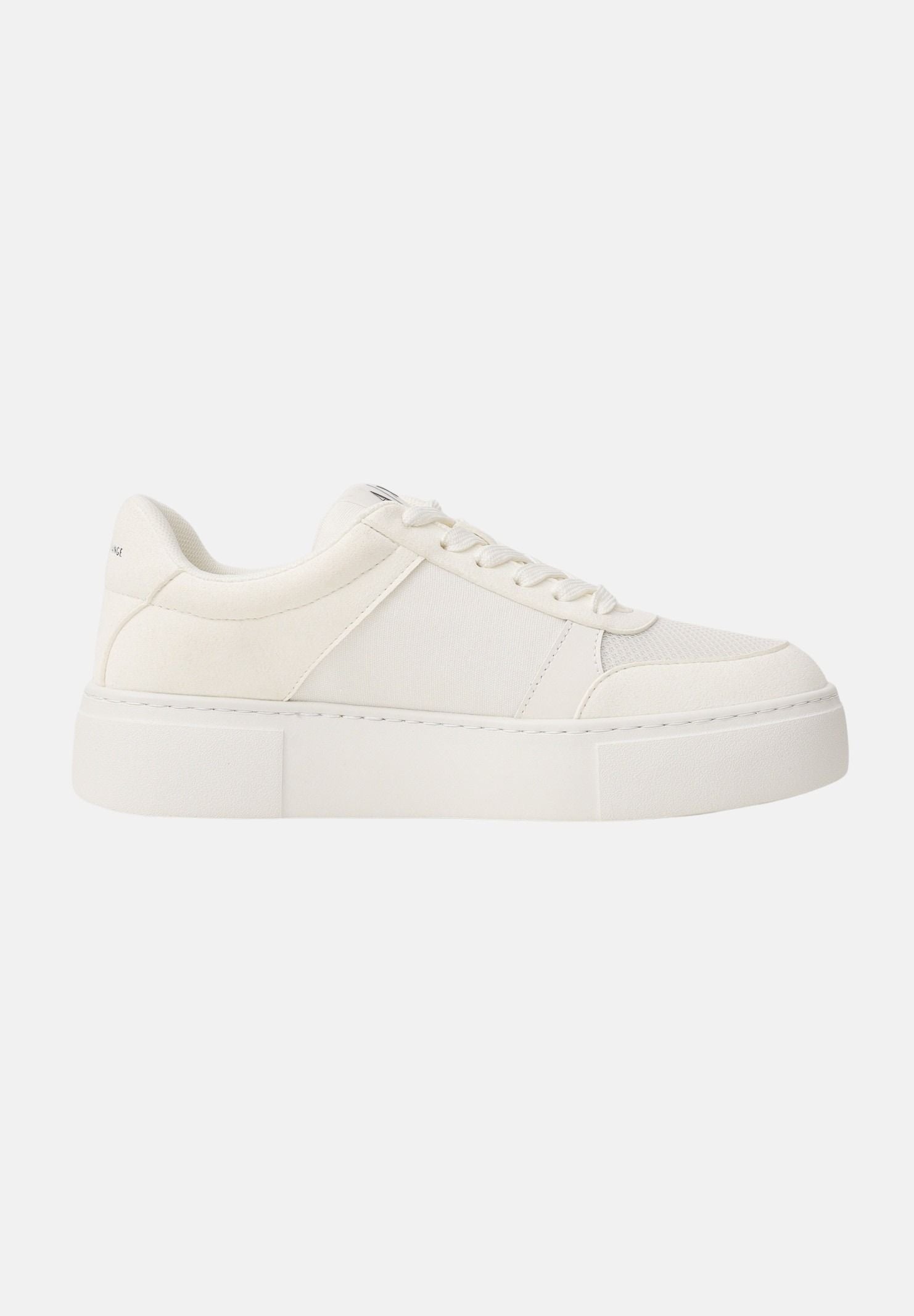 ARMANI EXCHANGE Sneakers panna da donna con logo in strass XW002788AF23057 U0011 ARMANI EXCHANGE 