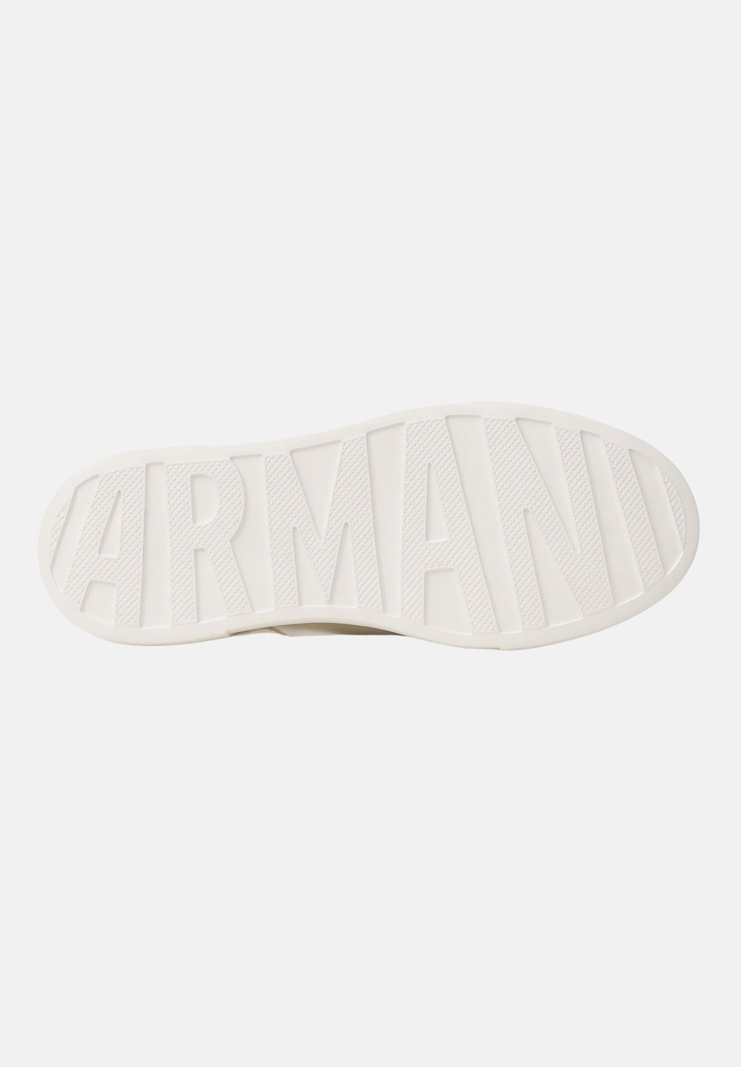 ARMANI EXCHANGE Sneakers panna da donna con logo in strass XW002788AF23057 U0011 ARMANI EXCHANGE 