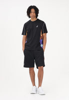 AUSTRALIAN T-shirt a manica corta nera da uomo con inserti stampati SPUTS0022877 003 AUSTRALIAN 