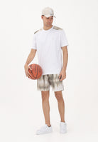 AUSTRALIAN Shorts mare beige da uomo caratterizzato da una stampa sfumata SWUCU0018 240 AUSTRALIAN 