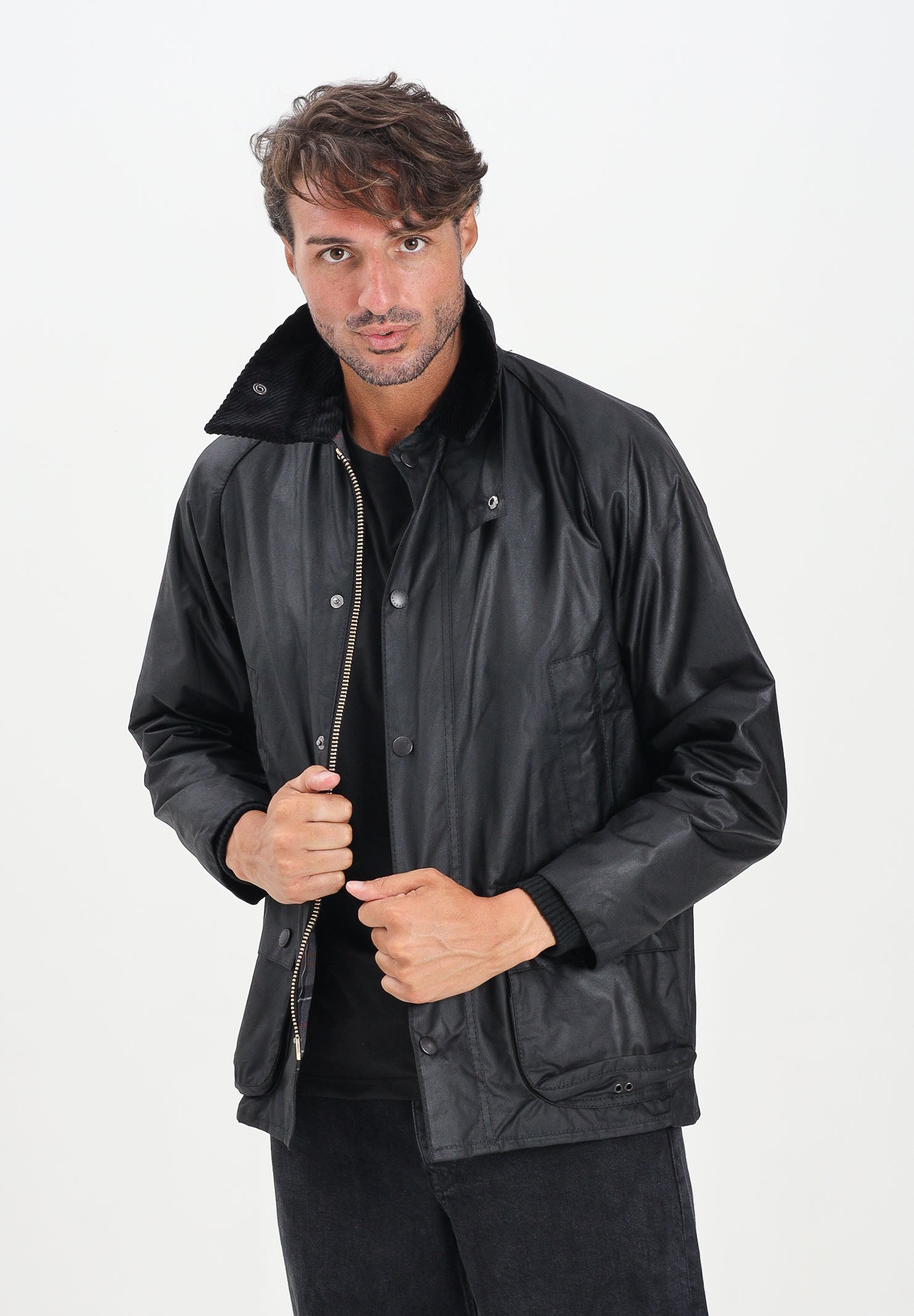 BARBOUR Giubbotto Bedale® nero da uomo 252MMWX0018 BK91 BARBOUR 